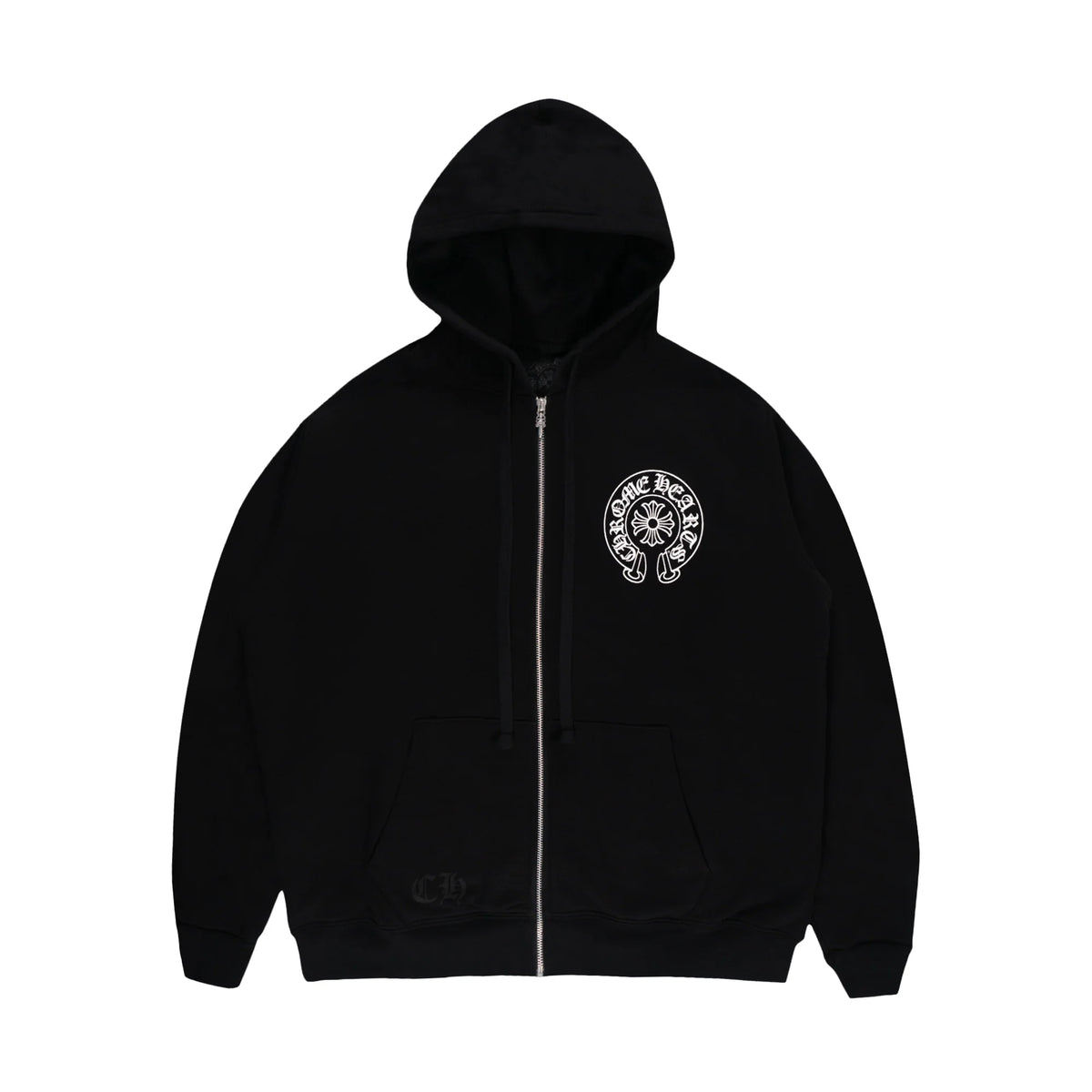 Chrome Hearts Las Vegas Exclusive Zip Up Hoodie Black