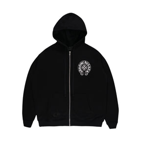 Chrome Hearts Las Vegas Exclusive Zip Up Hoodie Black
