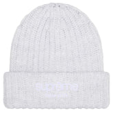 Supreme Classic Logo Chunky Ribbed Beanie Ash Grey