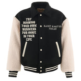 Saint Michael x Cactus Plant Flea Market Varsity Jacket