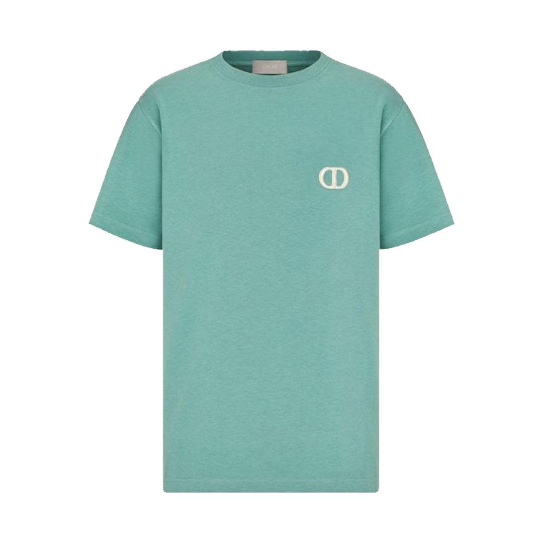 Dior CD Logo T-Shirt Light Green | Kenshi