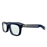 Chrome Hearts "See You In Tea" Navy/Silver Glasses