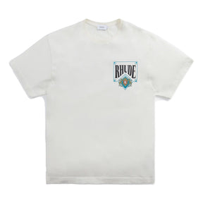 Rhude Card T-Shirt Vintage White