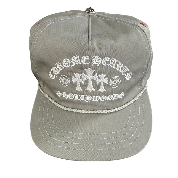Chrome Hearts Gas Station Embroidered Trucker Hat Grey | Kenshi