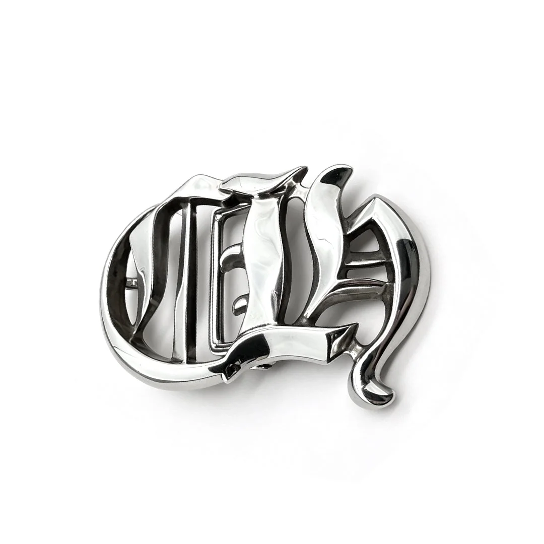 Chrome Hearts CH Silver Belt Buckle