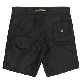 Chrome Hearts Patch Swim Shorts Black Yellow