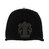 Chrome Hearts Fleur Patch Beanie