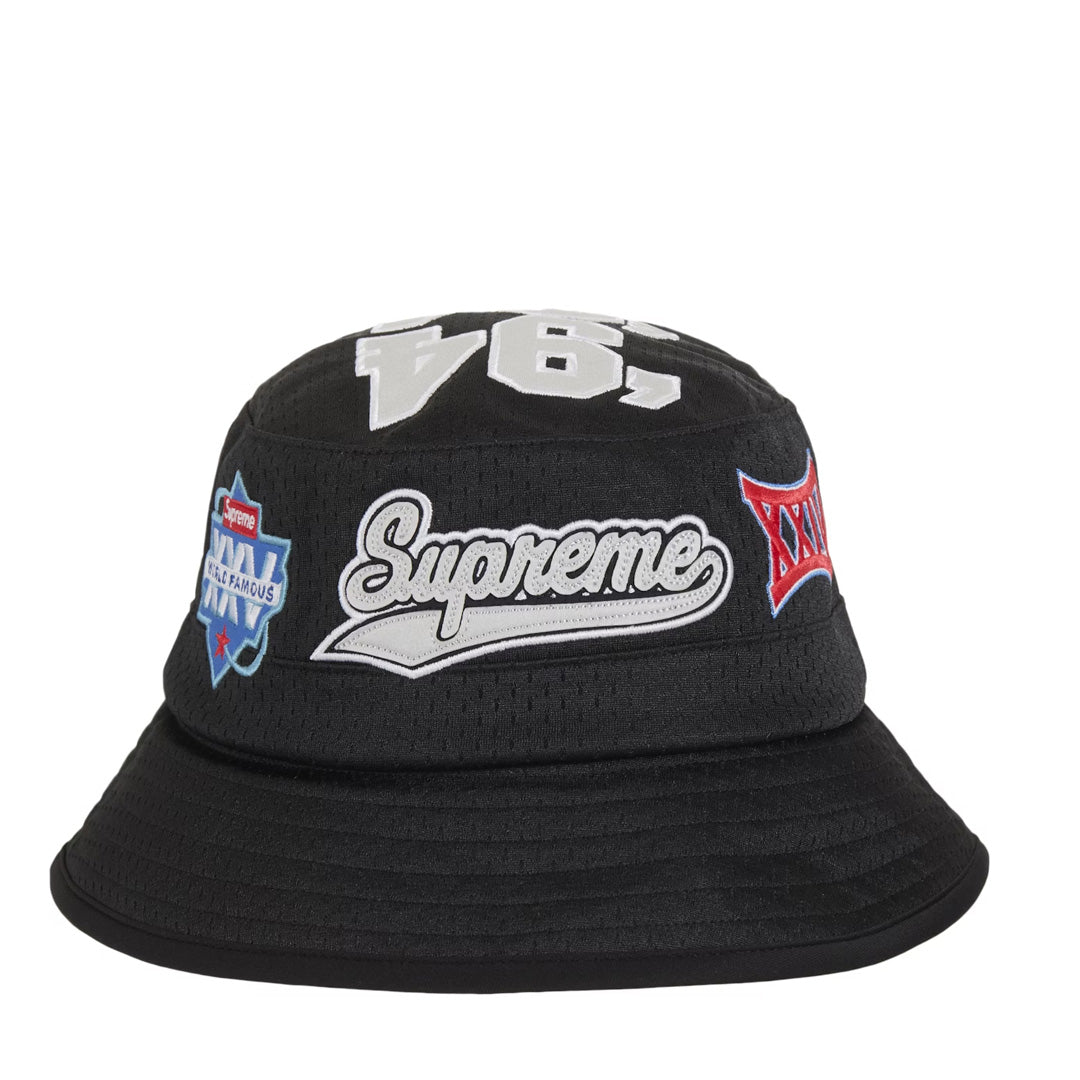 Supreme Playoffs Mesh Crusher Hat Black