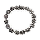 Chrome Hearts Cross Link Bracelet (7 Inch)
