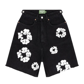 Denim Tears The Cotton Wreath Jean Short Black