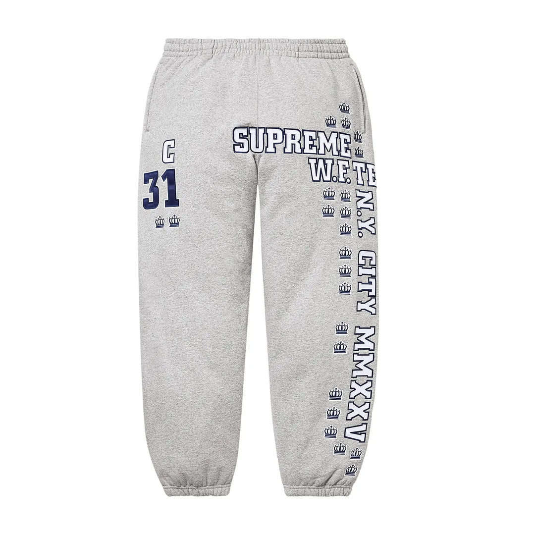 Supreme League Champs Sweatpants Grey