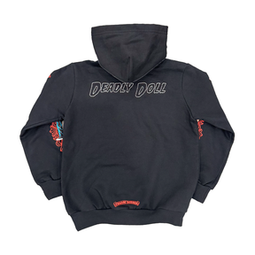 Chrome Hearts x Deadly Doll Horseshoe Hoodie Black (Kids)