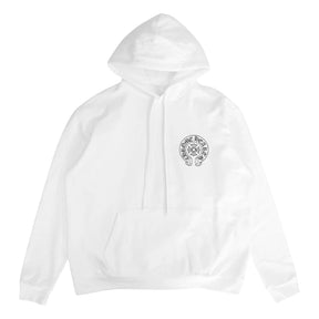 Chrome Hearts Miami Exclusive Horseshoe Pullover Hoodie White