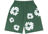 Denim Tears The Cotton Wreath Shorts Green