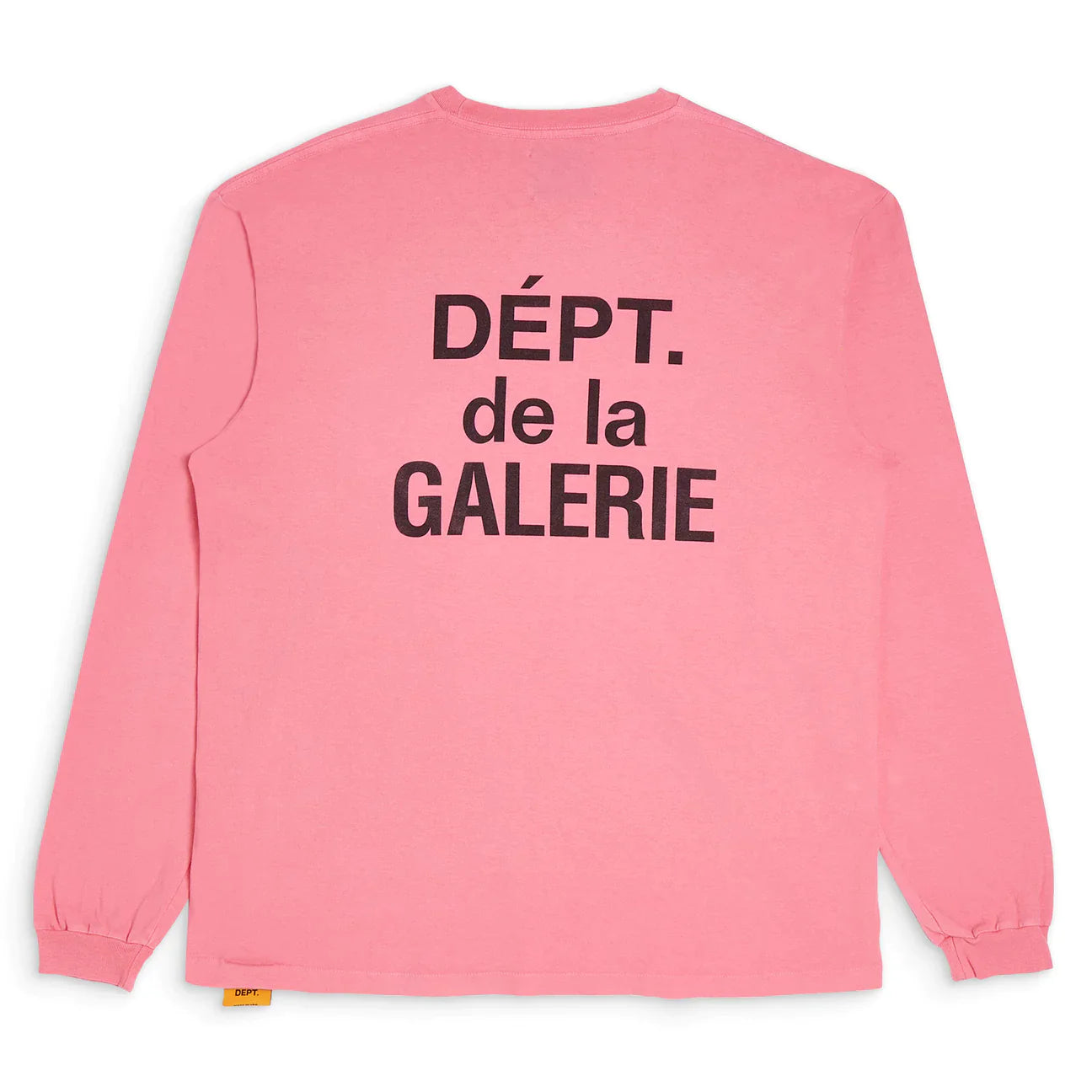 Gallery Dept. De La Galerie Long Sleeve Pocket T-Shirt Salmon