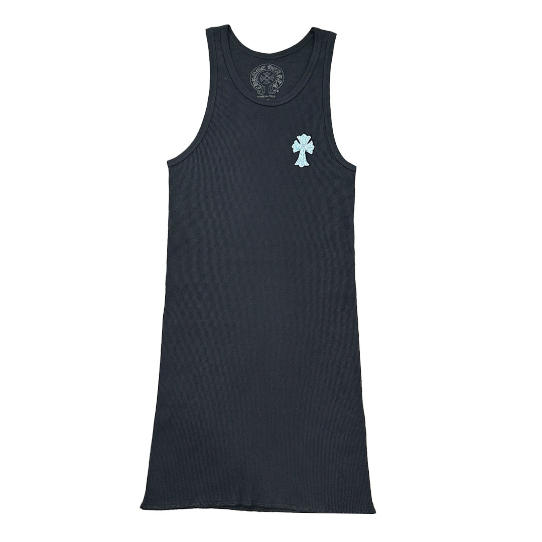 Chrome Hearts Embellished Diamond Tank Black