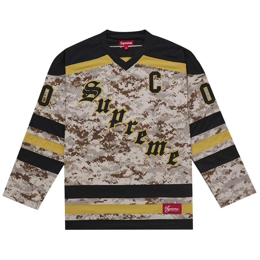 Supreme Fire & Ice Hockey Jersey Digital Camo