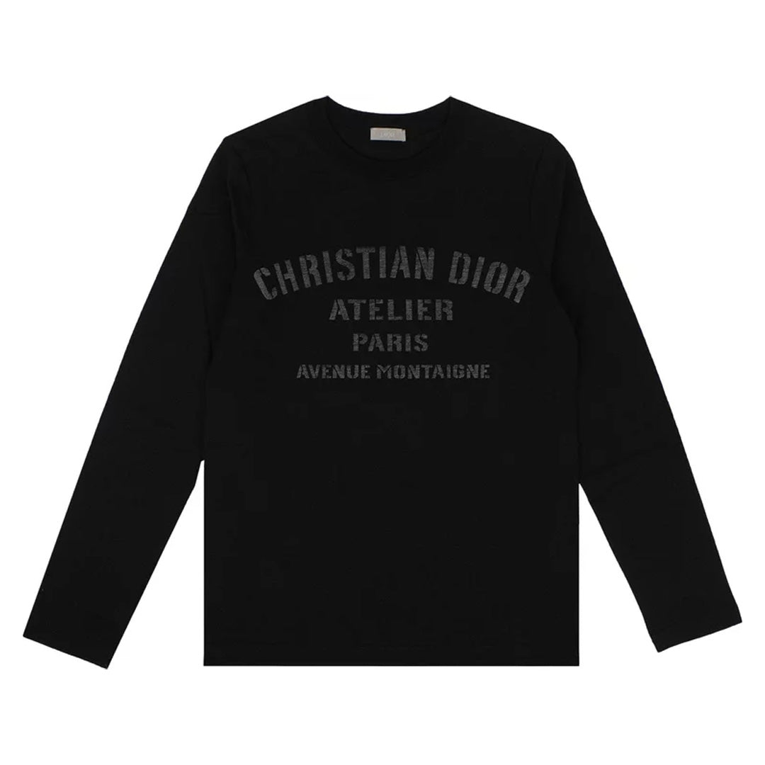 Dior Atelier Long Sleeve T-Shirt Black