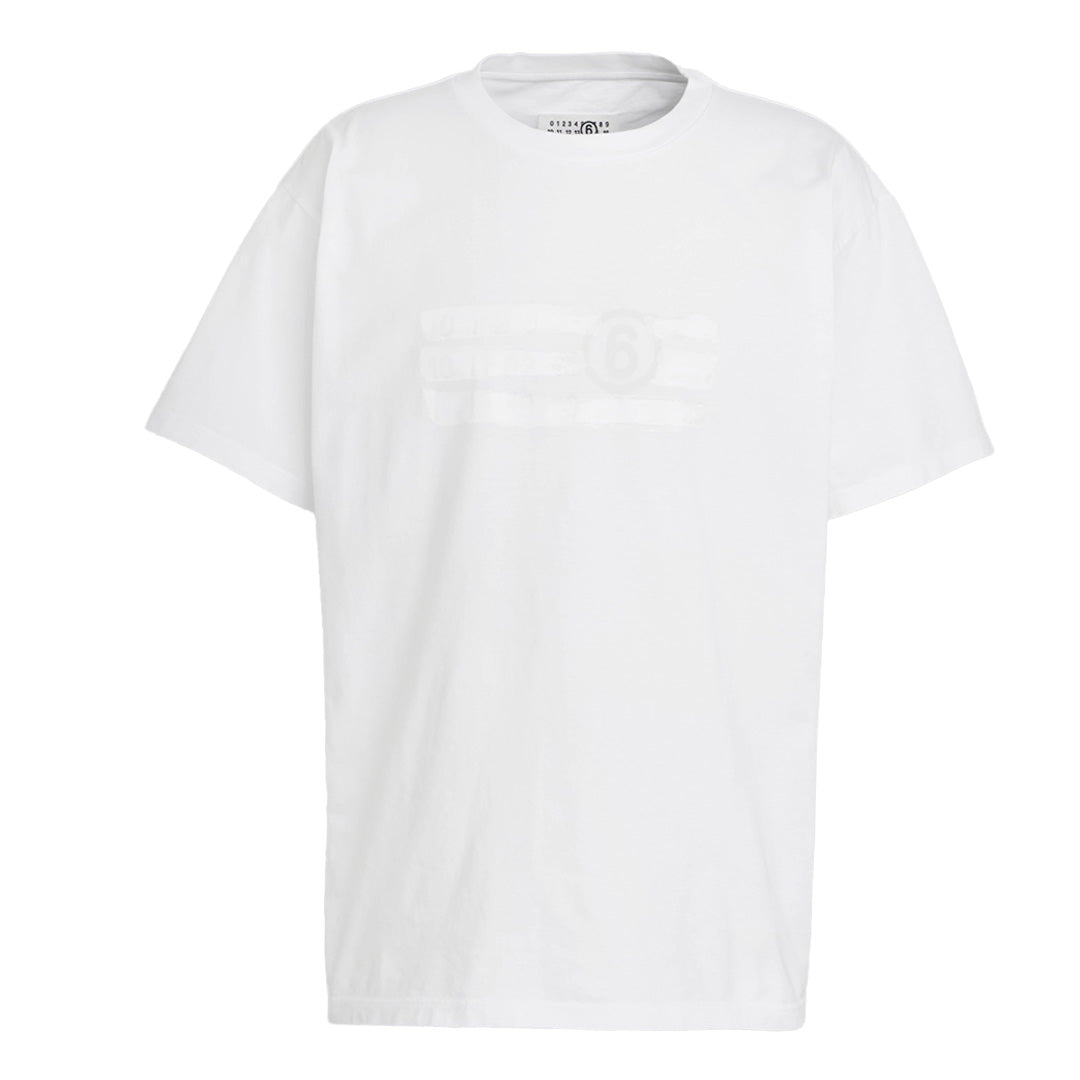 MM6 Maison Margiela Numeric Paint Logo T-Shirt
