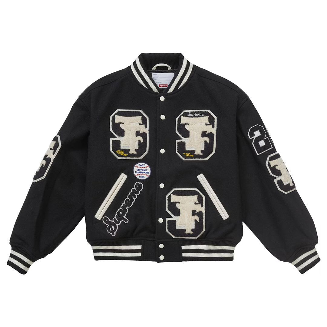 Supreme Drill Team Varsity Jacket Black