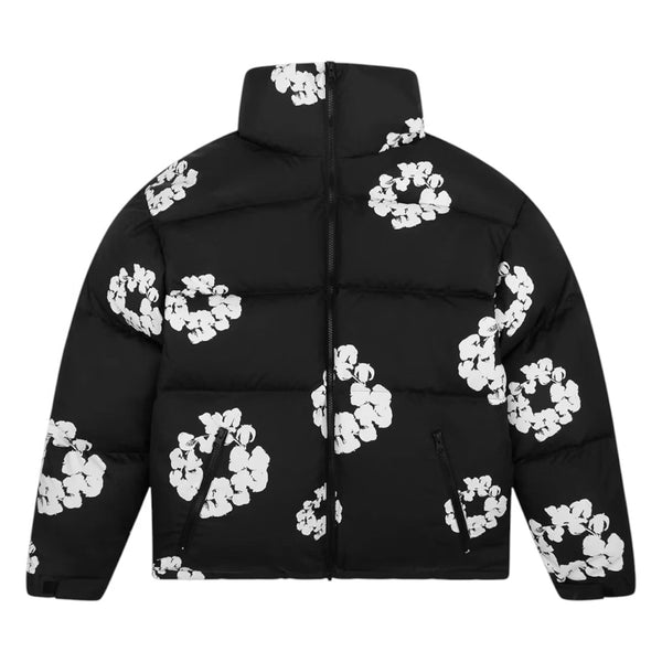 ジャケット・アウター DENIM TEARS COTTON WREATH DENIM JACKET Denim Tears Cotton Wreath Puffer Jacket Black | Kenshi