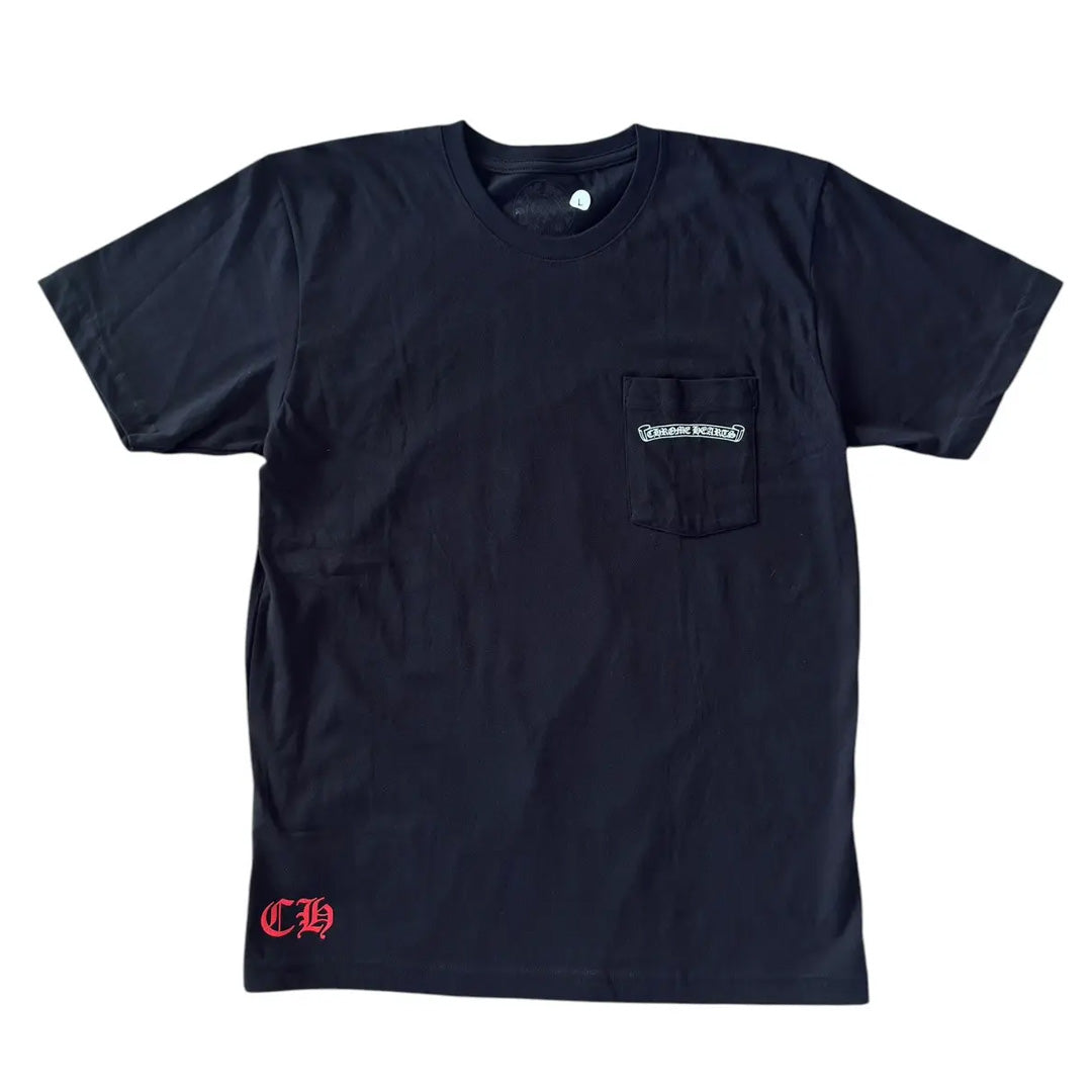 在庫少★送料無料♪【CHROME HEARTS】St. Barths限定 Tシャツ Chrome Hearts St Barths Exclusive T-Shirt Black/Red | Kenshi