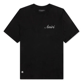 Amiri Script Logo T-Shirt Black