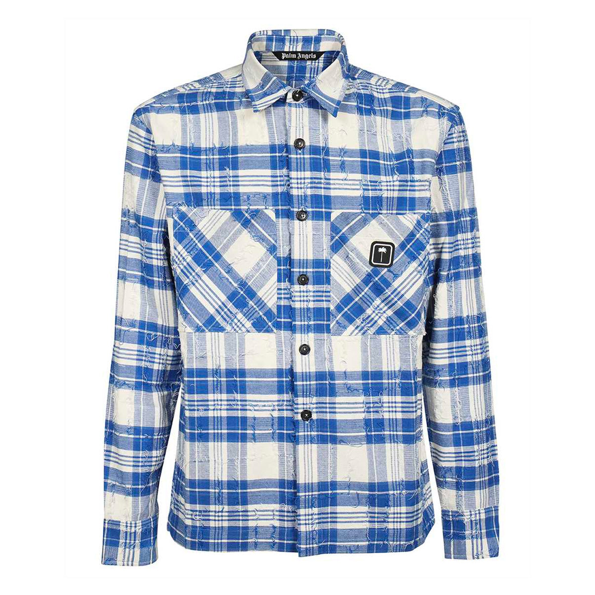 Palm Angels Flannel Blue