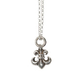 Chrome Hearts Small Fleur De Lis Pendant (With Chain)