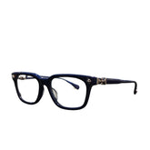 Chrome Hearts "Cox Ucker" Navy/Silver Glasses