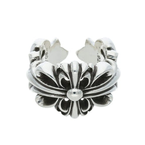 Chrome Hearts Double Floral Ring