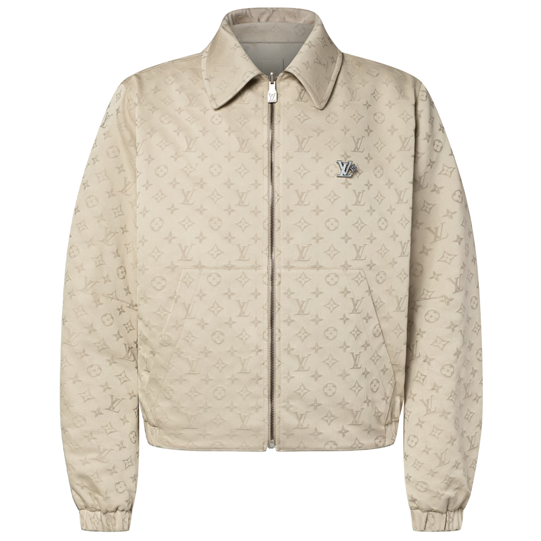 Louis Vuitton Monogram Reversible Tan Jacket