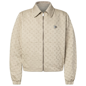 Louis Vuitton Monogram Reversible Tan Jacket