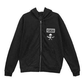 Chrome Hearts Foti Logo Zip Up Hoodie