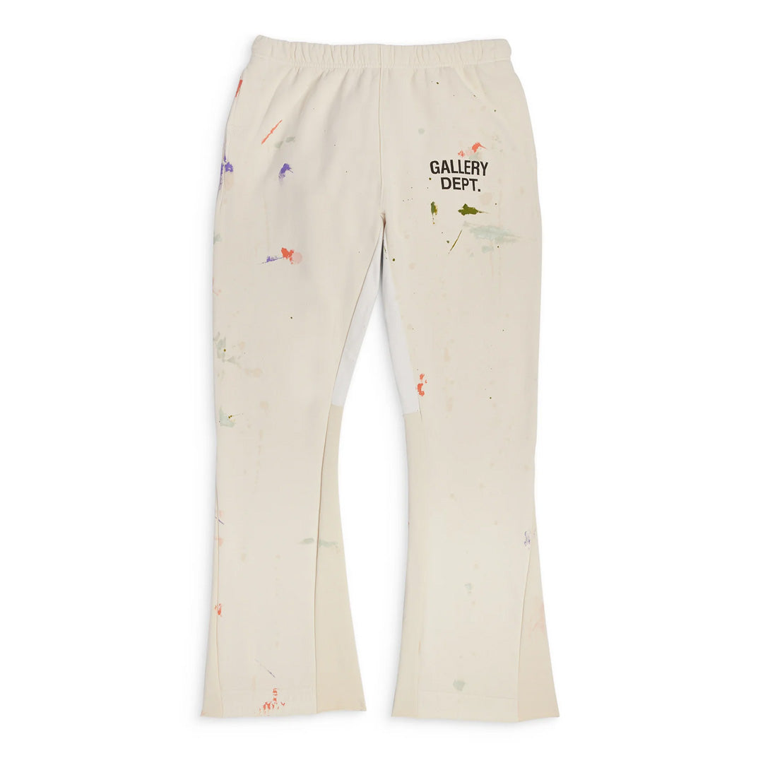 Gallery Dept. Painted Flare Sweatpants Cream