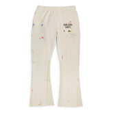Gallery Dept. Painted Flare Sweatpants Cream