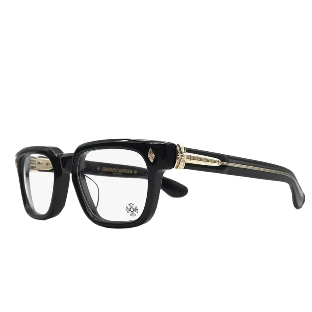 Chrome Hearts "Pen 15" Black/Gold Glasses