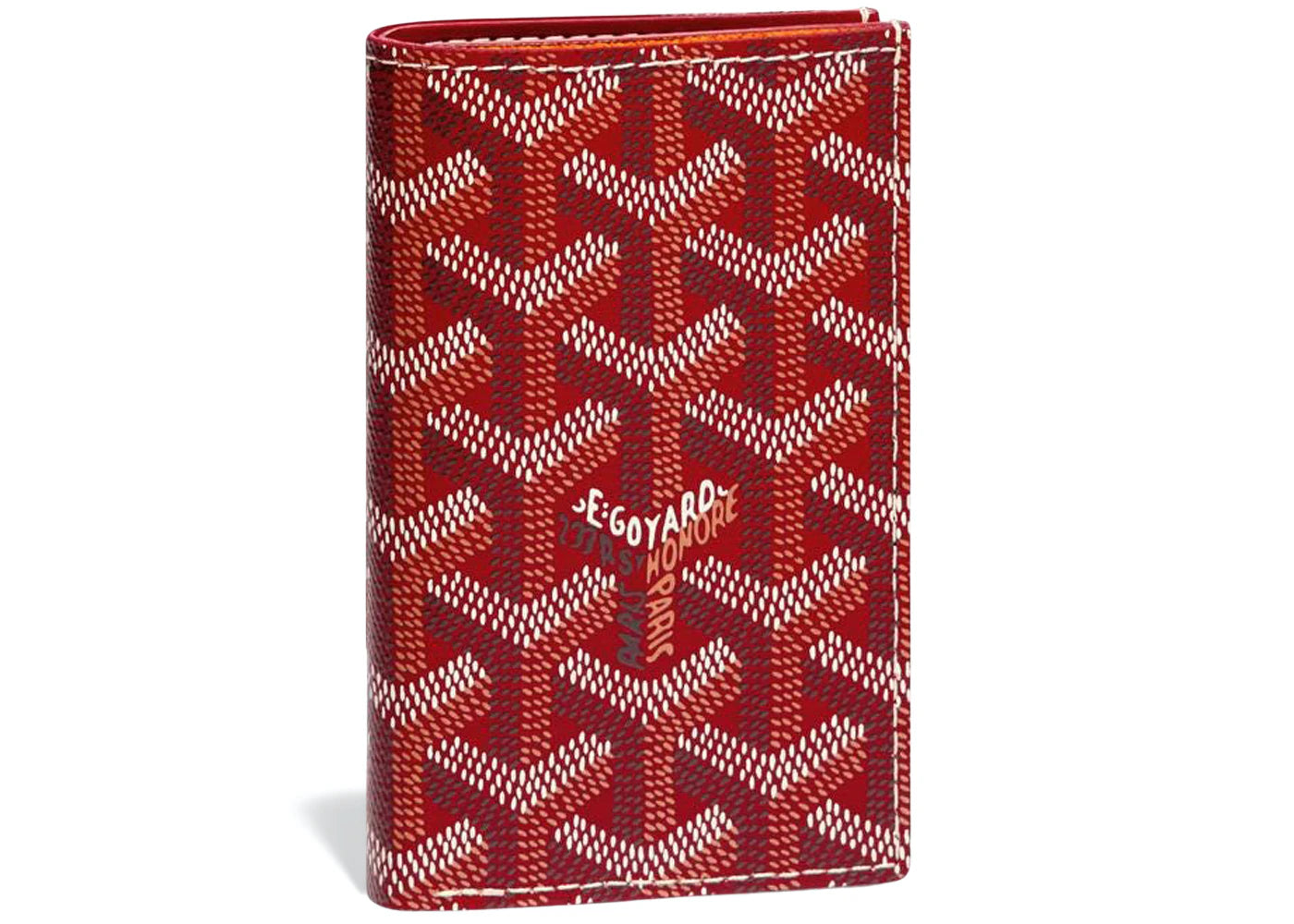 Goyard Saint Pierre Card Holder Red