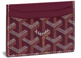 Goyard Saint Sulpice Cardholder Bordeaux