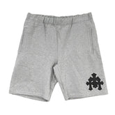 Chrome Hearts Paper Jam Triple Cross Shorts Grey