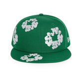 Denim Tears New Era Cotton Wreath 59/50 Cap Green