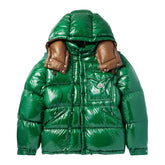 Moncler Karakorum Ripstop Hooded Down Jacket Green