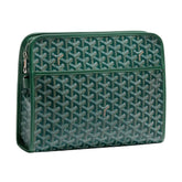 Goyard Jouvence Toiletry GM Bag Green