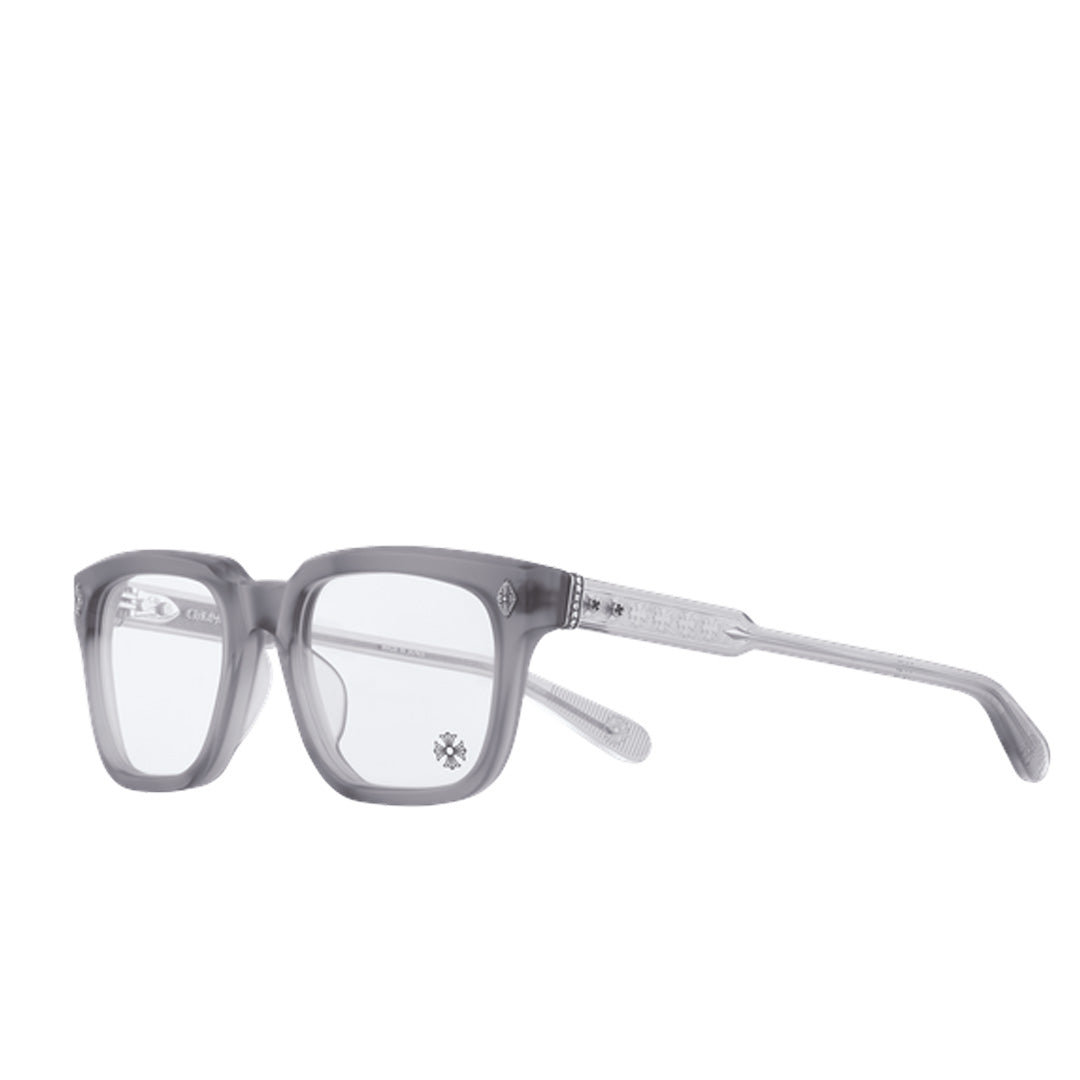 Chrome Hearts "Ambidixtrous" Matte Grey/Silver Glasses