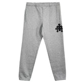 Chrome Hearts Paper Jam Triple Cross Sweatpants Grey