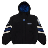 Supreme x Mitchell & Ness NCAA Hooded Stadium Jacket Black