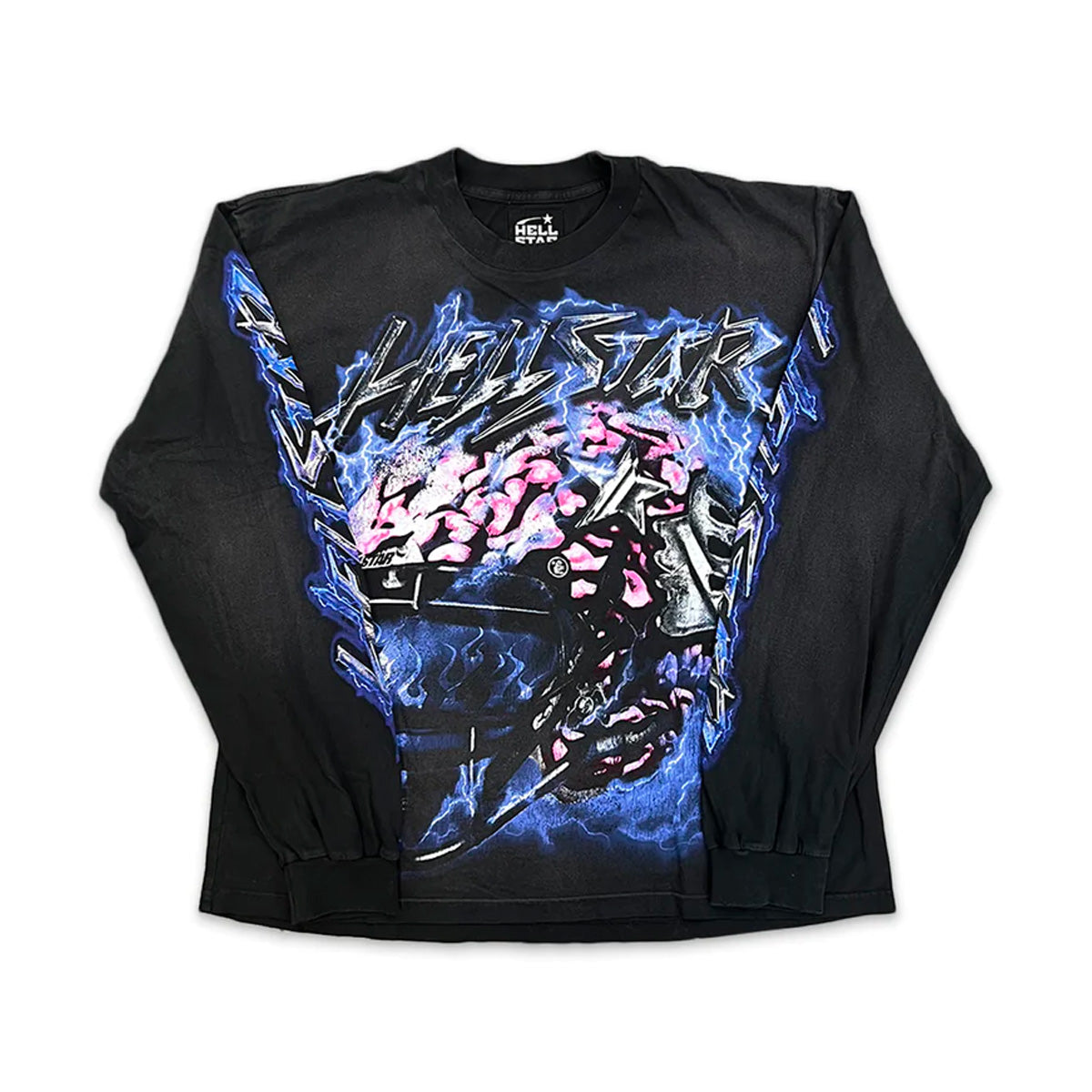 Hellstar Powered By The Star Long Sleeve Shirt | Kenshi