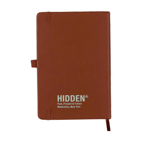 Hidden NY 3D Notebook Brown