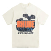 Rhude Black Hills Derby T-Shirt