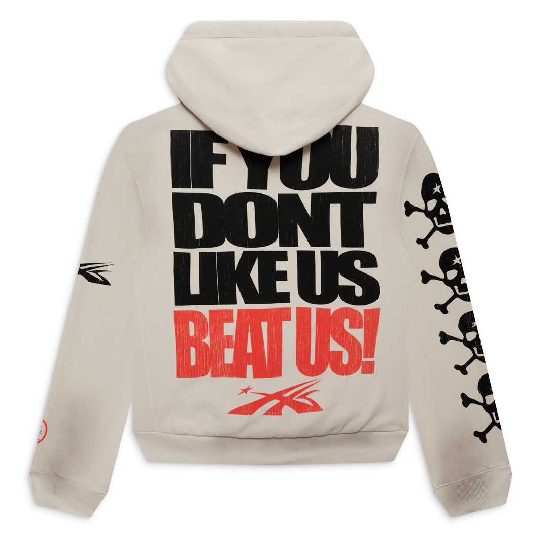 Hellstar If You Dont Like Us Beat Us Hoodie